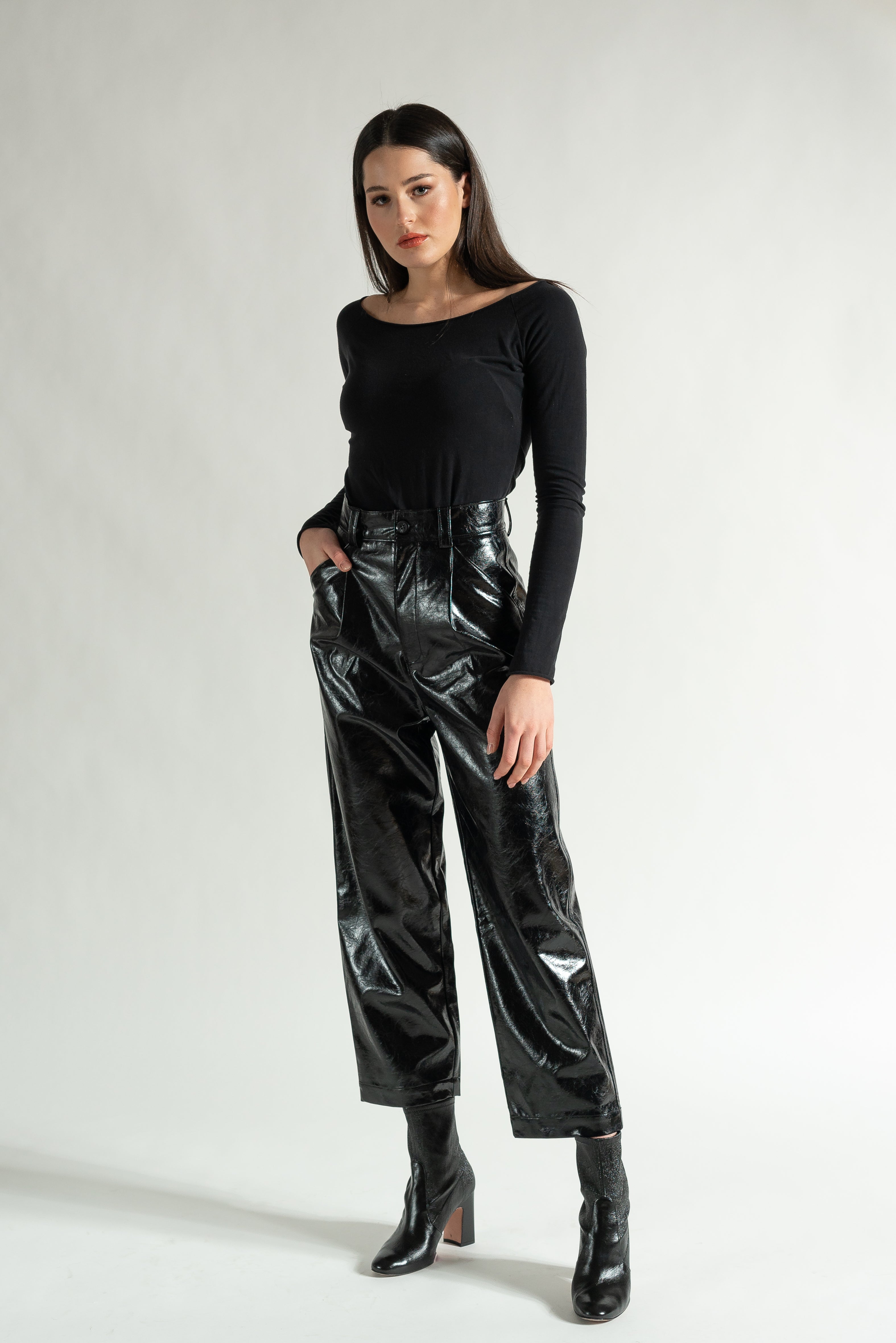 Patent Trousers - As You Wish Boutique patent leather pants patent leather trousers black leather pants black leather trousers black patent leather pants black patent leather trousers