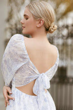 Load image into Gallery viewer, Blue Floral Dress