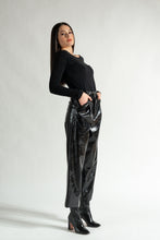 Load image into Gallery viewer, Patent Trousers - As You Wish Boutique patent leather pants patent leather trousers black leather pants black leather trousers black patent leather pants black patent leather trousers