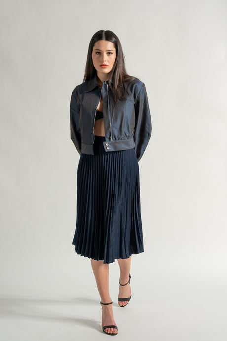 Blue Bomber - As You Wish Boutique blue bomber jacket blue jacket bomber jacket women's bomber women's bomber jacket