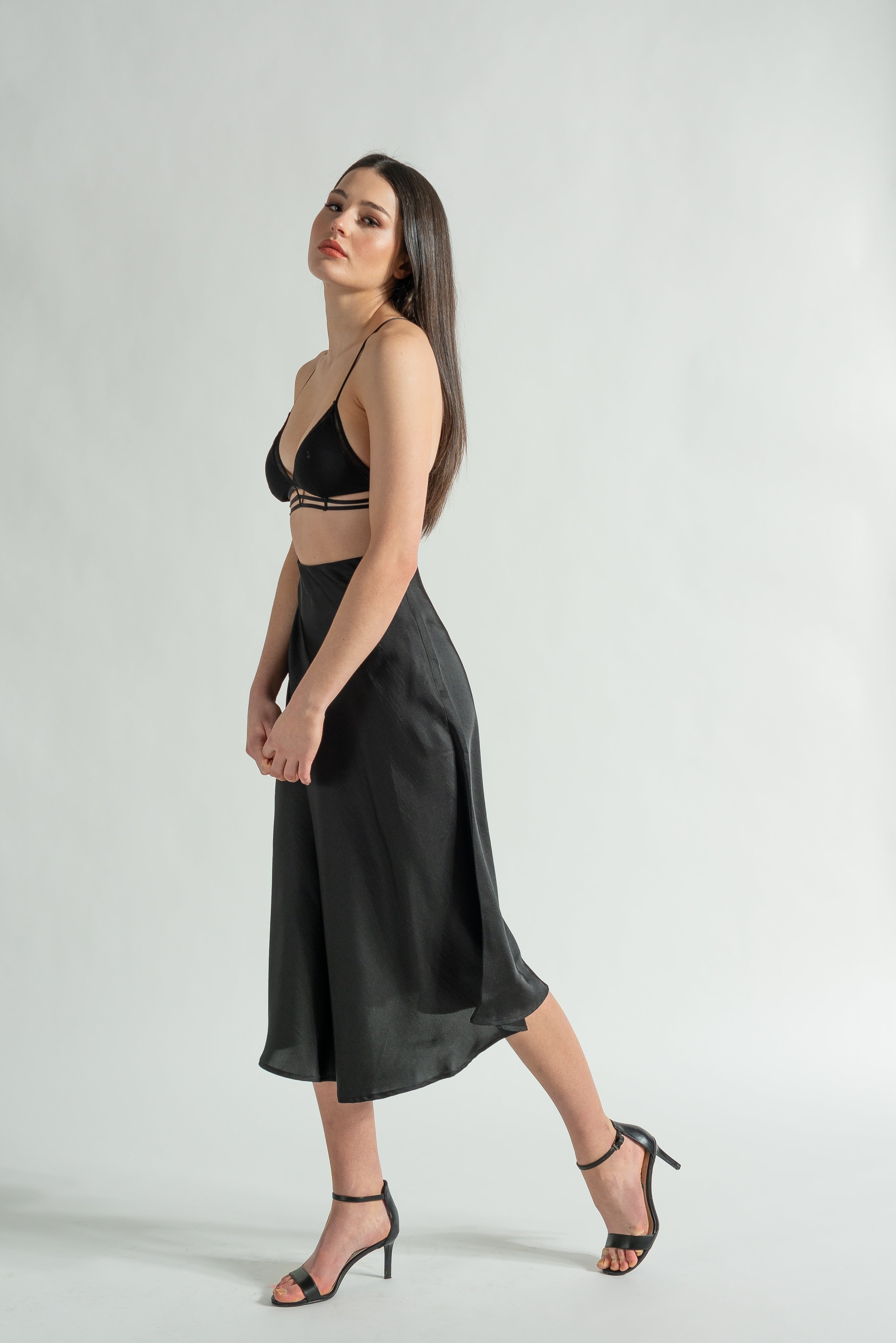 Slip Skirt - As You Wish Boutique black slip skirt champagne slip skirt black midi skirt silver midi skirt black midi slip skirt silver midi slip skirt champagne midi slip skirt black satin slip skirt silver satin slip skirt champagne satin slip skirt