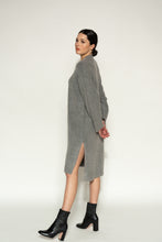 Load image into Gallery viewer, Sweater Dress - As You Wish Boutique winter sweater dress warm winter sweater dress ivory midi sweater dress grey midi sweater dress