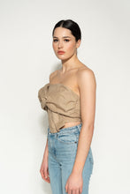 Load image into Gallery viewer, Bow Bandeau - As You Wish Boutique beige bandeau green bandeau blue bandeau white bandeau beige bow bandeau green bow bandeau blue bow bandeau white bow bandeau