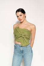 Load image into Gallery viewer, Bow Bandeau - As You Wish Boutique  beige bandeau green bandeau blue bandeau white bandeau beige bow bandeau green bow bandeau blue bow bandeau white bow bandeau