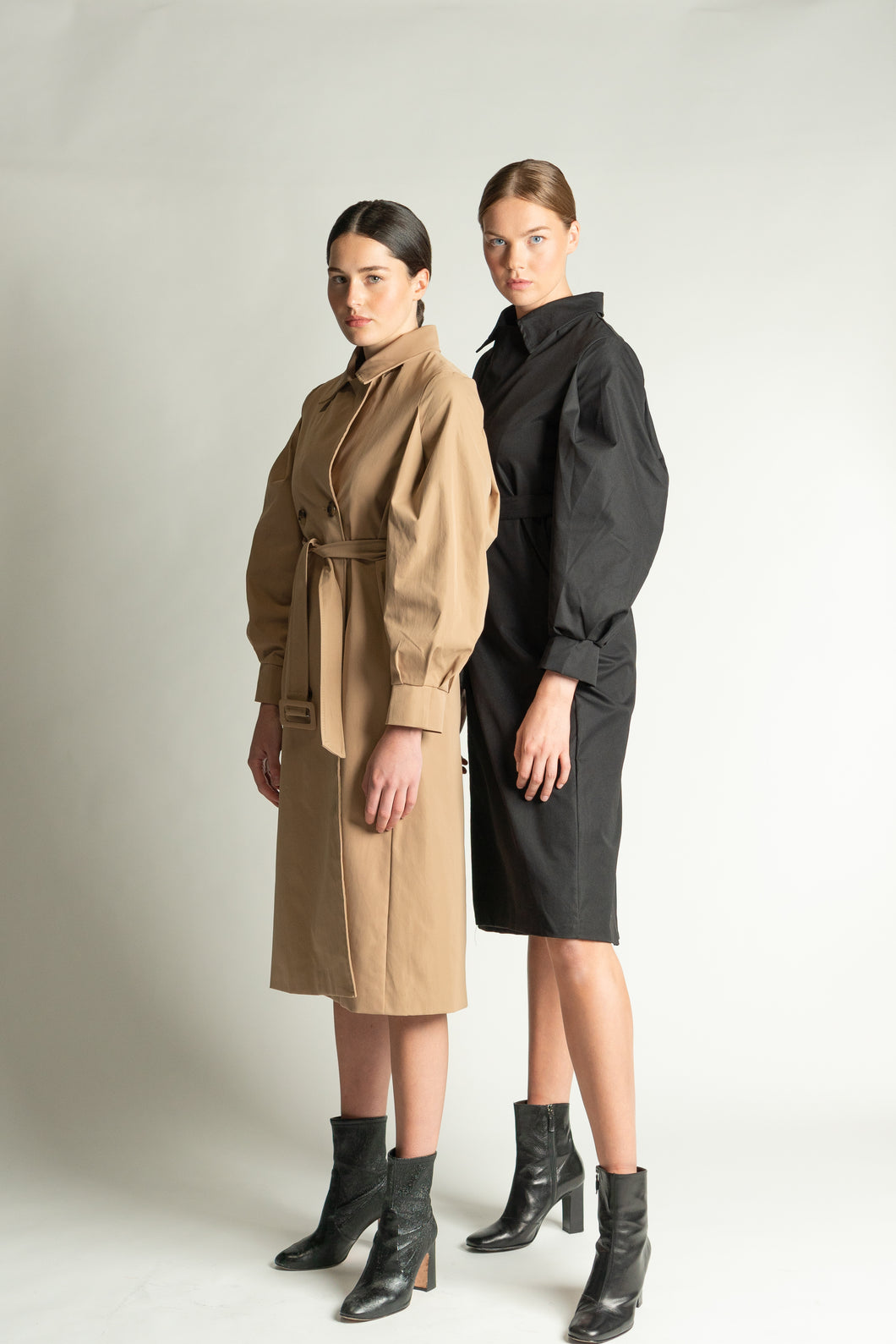 Puff Sleeve Trench