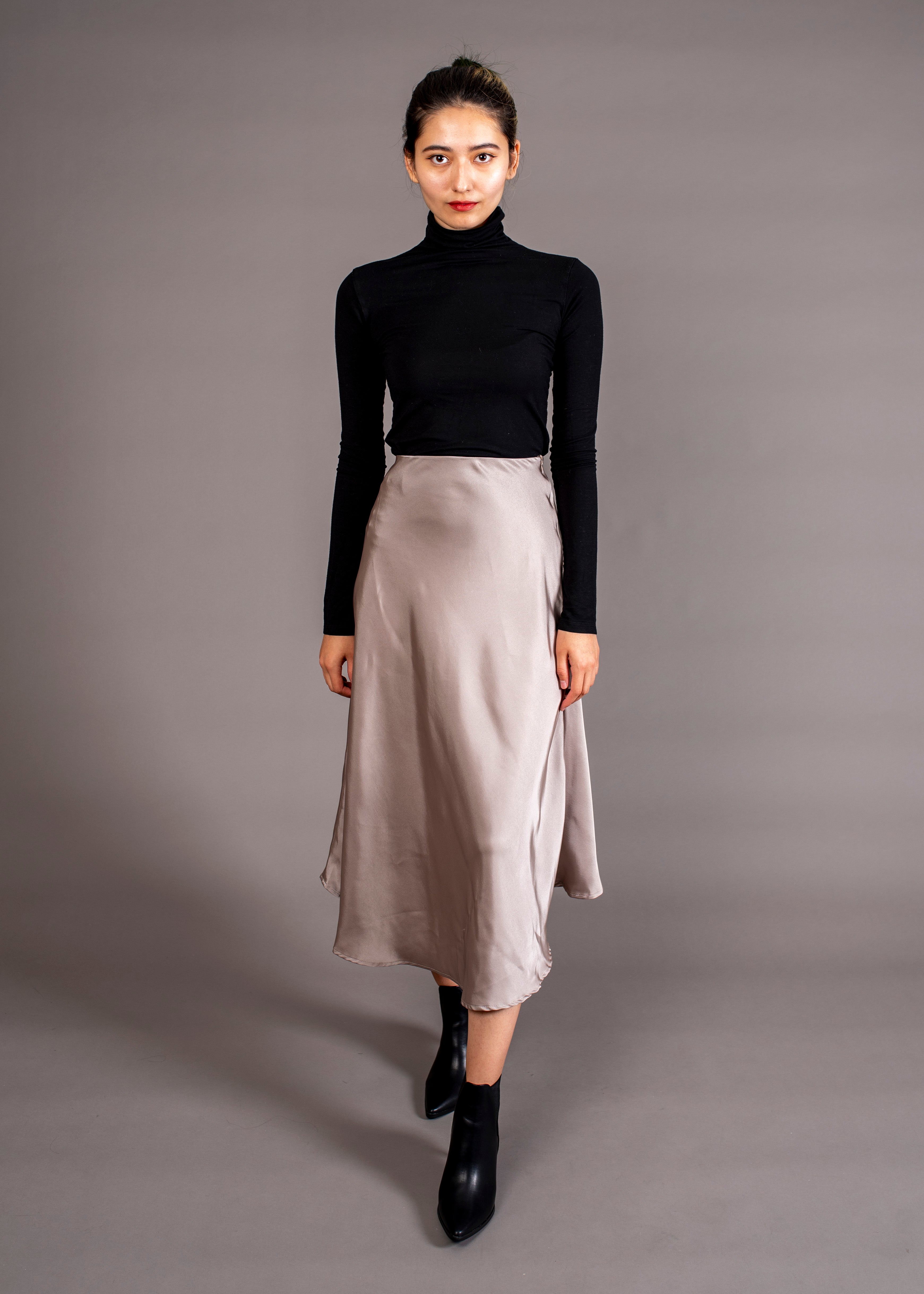 Slip Skirt - As You Wish Boutique black slip skirt champagne slip skirt black midi skirt silver midi skirt black midi slip skirt silver midi slip skirt champagne midi slip skirt black satin slip skirt silver satin slip skirt champagne satin slip skirt