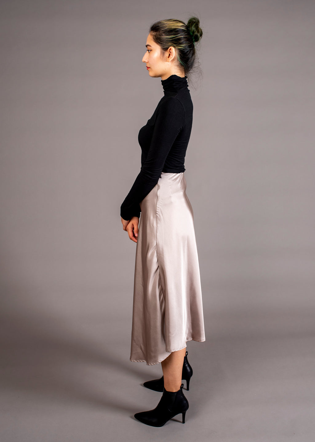 Slip Skirt - As You Wish Boutique black slip skirt champagne slip skirt black midi skirt silver midi skirt black midi slip skirt silver midi slip skirt champagne midi slip skirt black satin slip skirt silver satin slip skirt champagne satin slip skirt