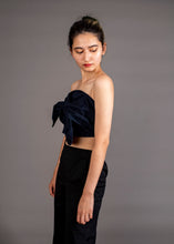 Load image into Gallery viewer, Bow Bandeau - As You Wish Boutique  beige bandeau green bandeau blue bandeau white bandeau beige bow bandeau green bow bandeau blue bow bandeau white bow bandeau